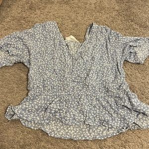 hippie Rose ruffled flowy T